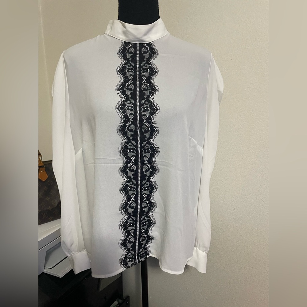 New York & Company Women’s Blouse Size Large